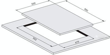 Варильна панель газова INTERLINE TR 6410 AV