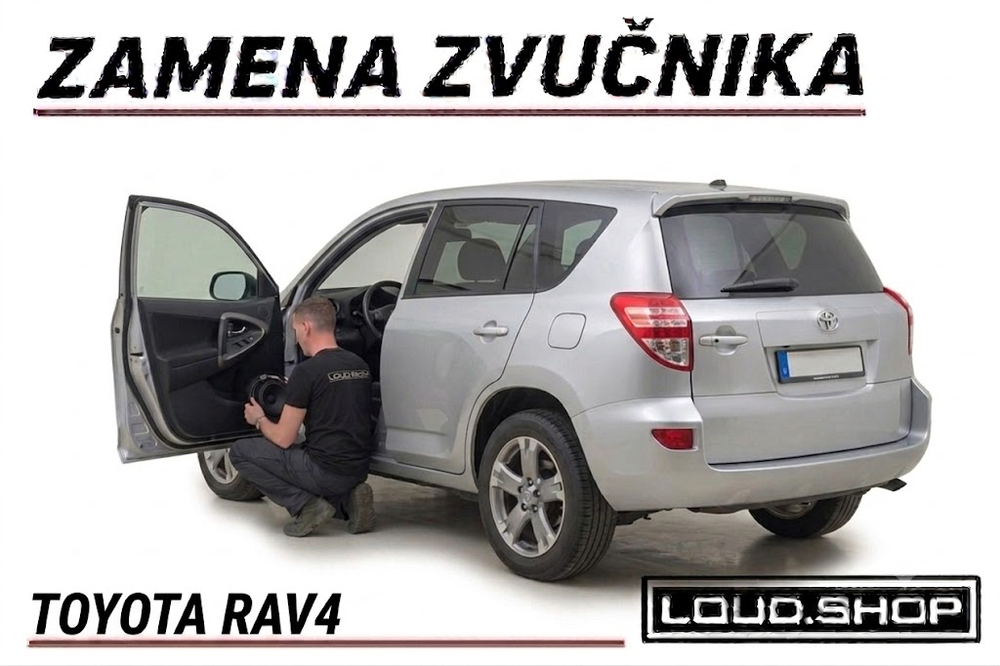 Komplet Zvučnika za Toyota RAV4