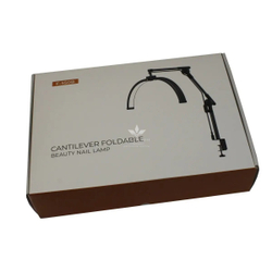 Бестеневая настольная LED-лампа F-550B, 32 Вт, черная