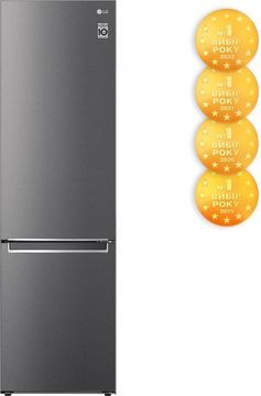 Двокамерний холодильник LG GW-B509SLNM