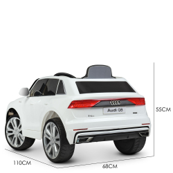 Детский электромобиль джип Audi Q8 Bambi JJ2066EBLR
