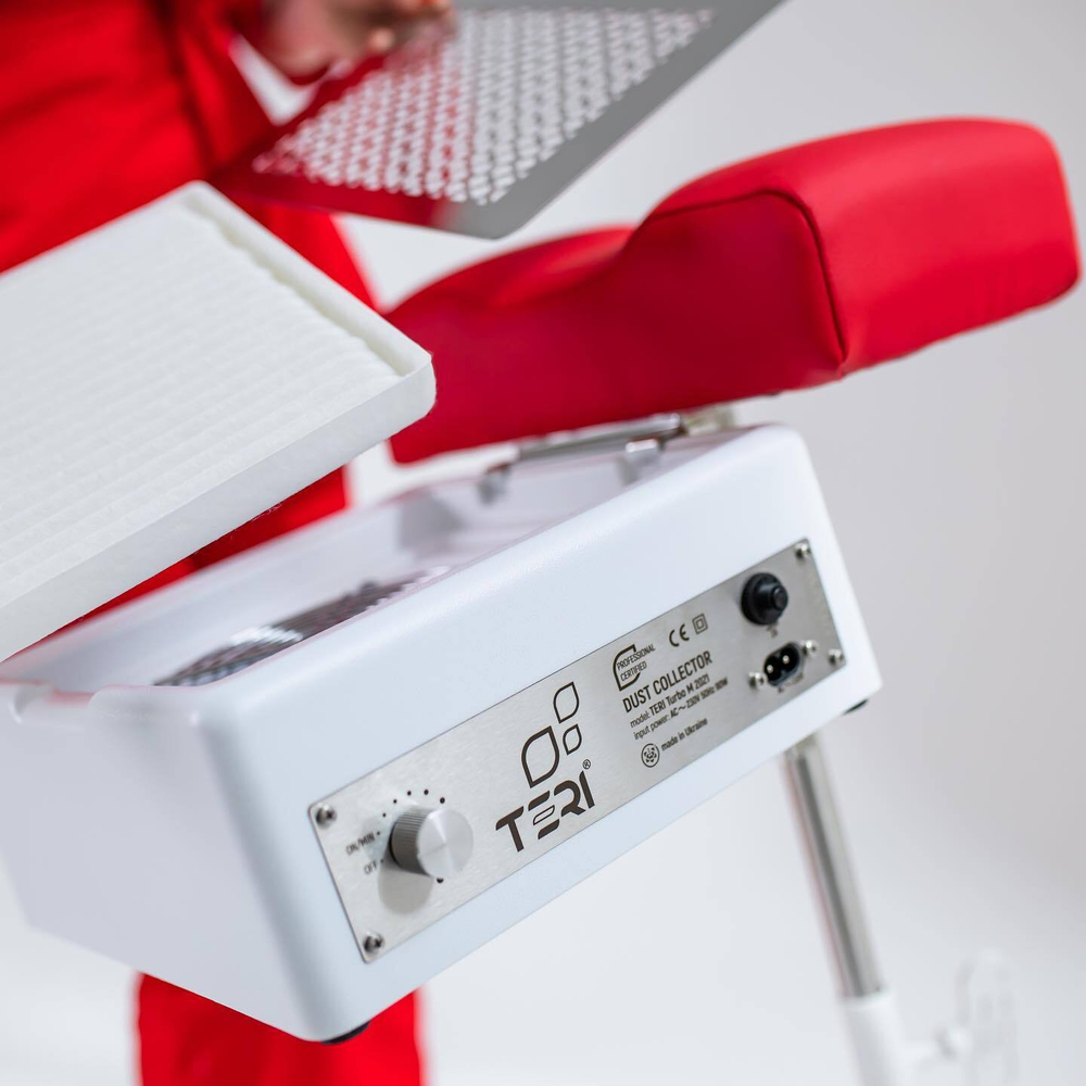 Педикюрная вытяжка Teri Turbo M с HEPA фильтром