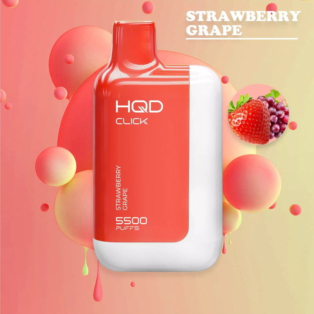 HQD Click Strawwberry Grape (pod + device)