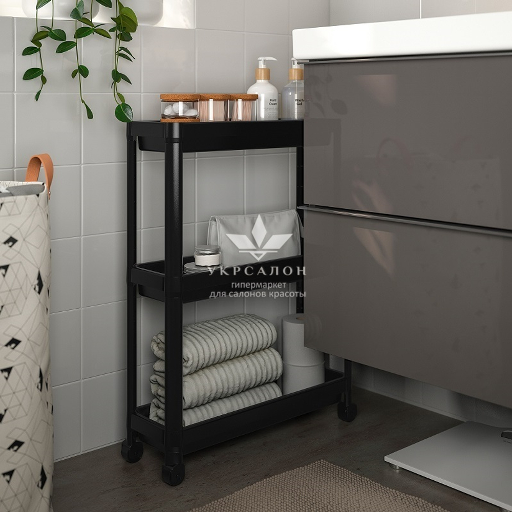 Косметологічний візок Vesken Becken чорний