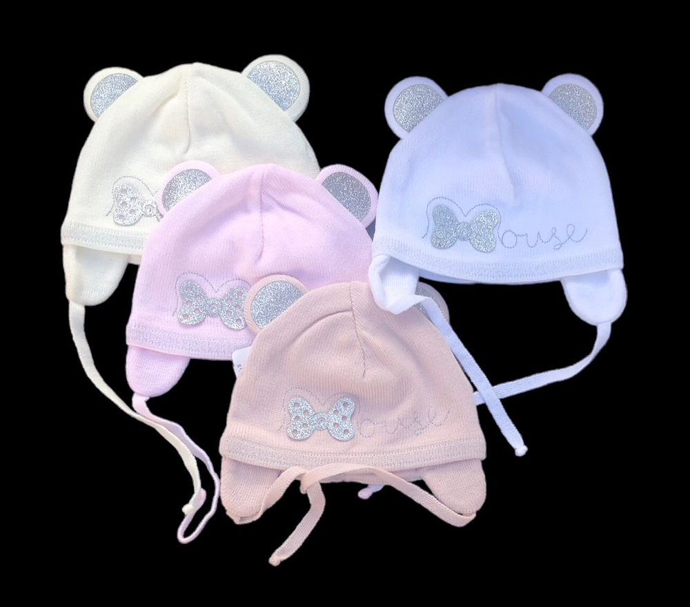 Шапочка "Mouse", акріл (р. 44-46 см, 6-12 міс)