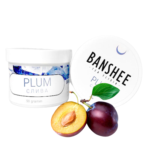 Безтютюнова суміш Banshee Plum (Банші Слива) 50г