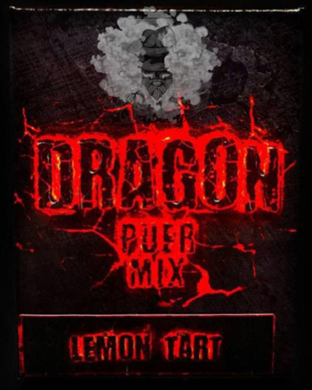 Бестабачная смесь Dragon Puer Mix - Lemon Tart (Драгон Пуэр - Лимонный тарт) 50г