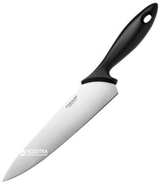 Кухонний ніж Fiskars Kitchen Smart кухарський 21 см Black (1002845)