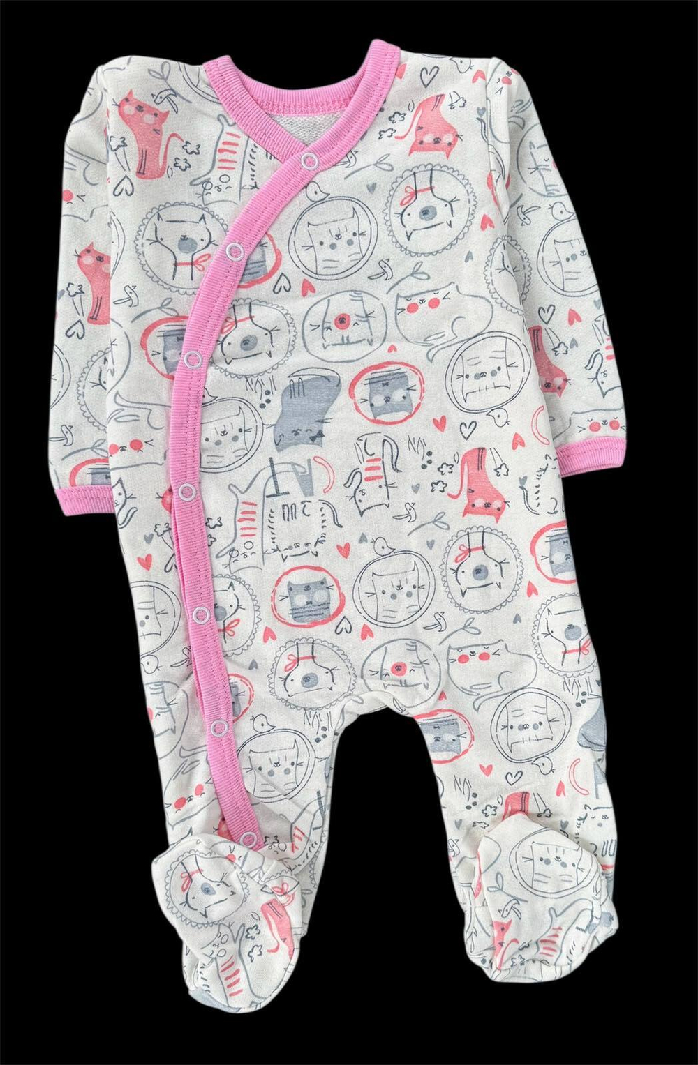 Чоловічок "Фунтик", футер ТМ "Пташка" (68, 74 см)