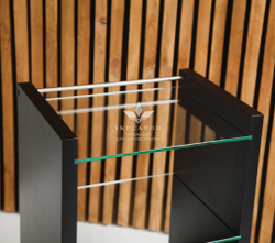 Косметологічний візок D-4 Black