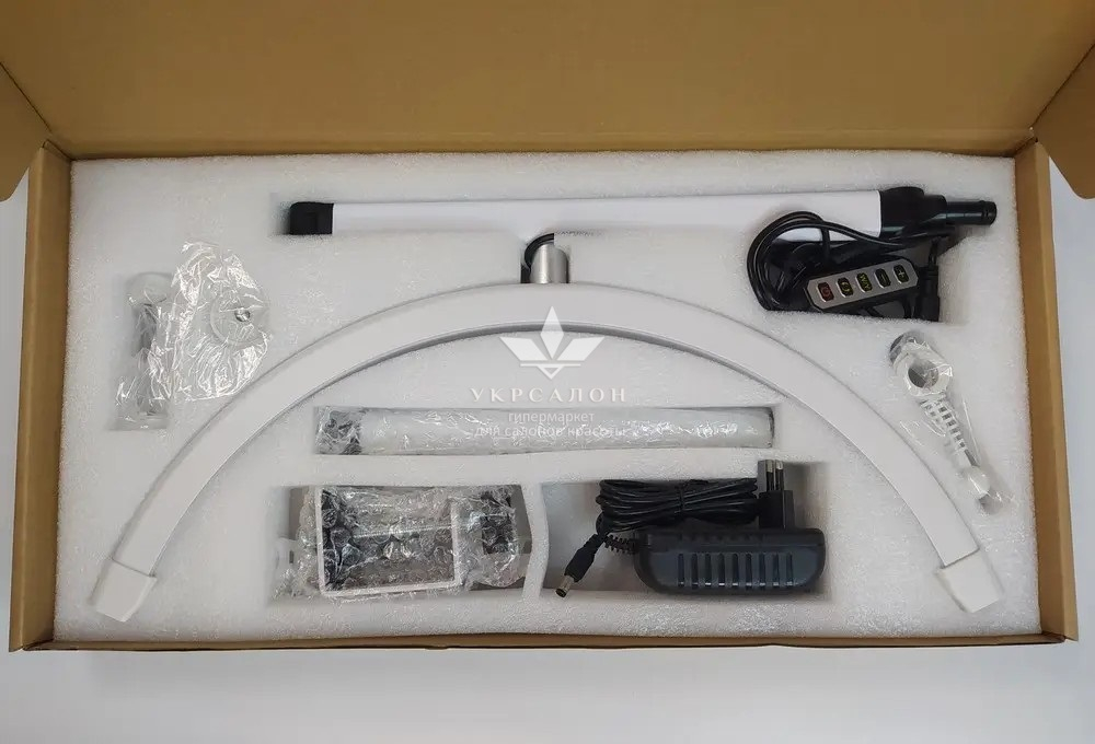 Бестеневая Led лампа для бьюти мастера универсальная Smart Moon Light HD-M3X 20 Вт, white