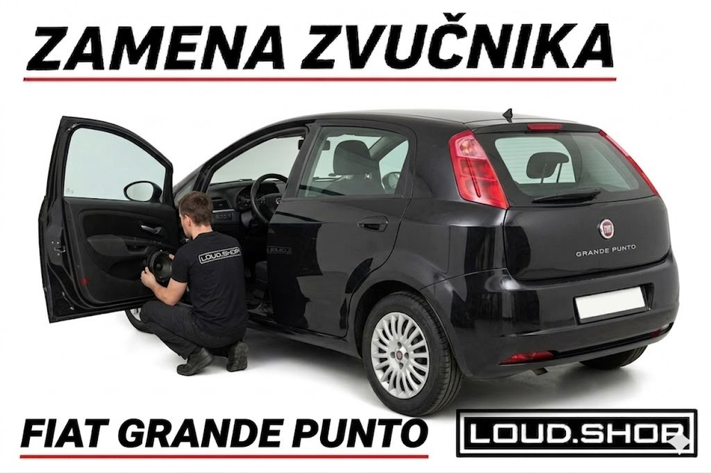 Komplet Zvučnika Fiat Grande Punto - Punto Evo