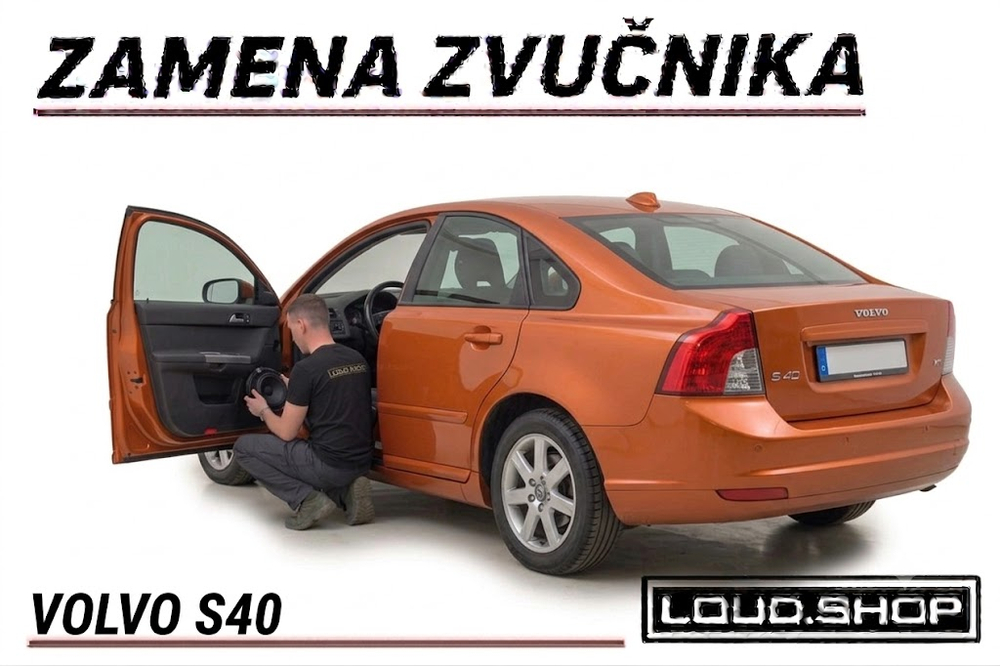 Komplet Zvučnika za Volvo S40