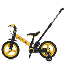 Детский велосипед-трансформер Profi Kids MB 1021 с родительской ручкой