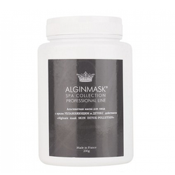 Альгінатна маска для обличчя з зволожуючою та детокс дією Peel off mask skin detox-pollution, Alginmask