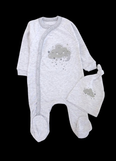 Чоловічок з шапочкою "Хмаринка", інтерлок ТМ "Sweet Mario"