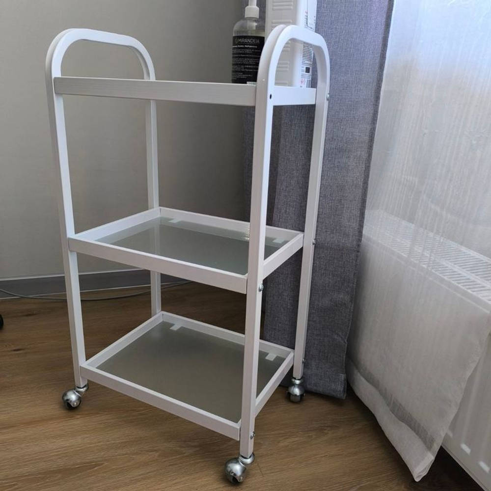 Косметологическая тележка R-20 white