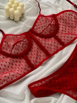 Комплект в горошок