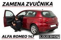 Komplet Zvučnika Alfa Romeo 147