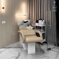 Парикмахерская мойка Shelley One White