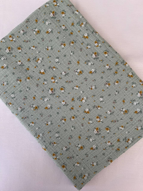 Пеленка муслиновая жатая двухслойная