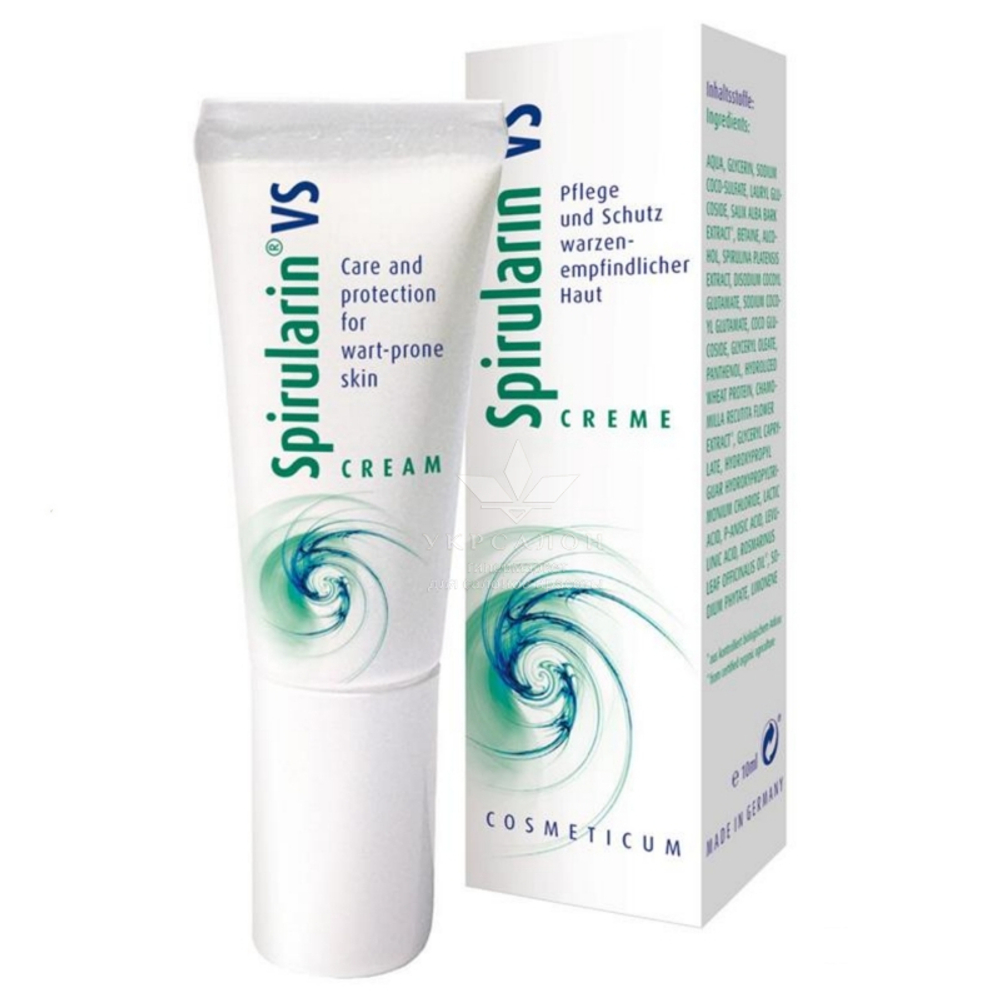 Крем від бородавок spirularin vs