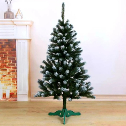 Ель искусственная с белым напылением 1.80 м. "Королевская". Мягкая хвоя.