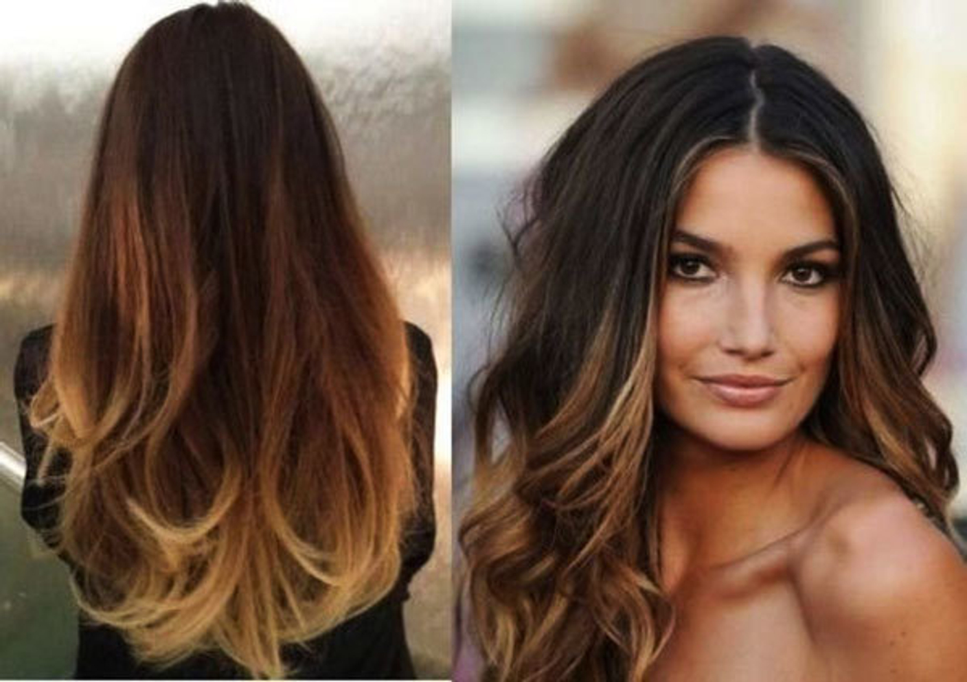 Окрашивание волос в стиле Ombre Hair