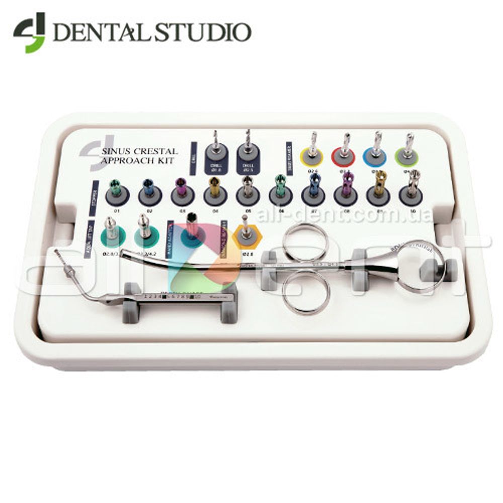 Набор для закрытого (крестального) синус-лифтинга Sinus Crestal Approach Kit Dental Studio