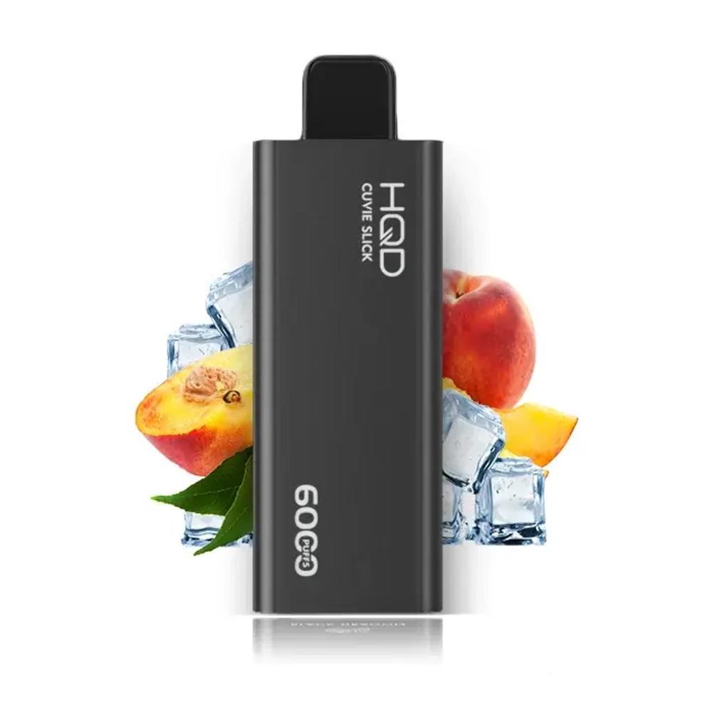 HQD SLICK 6000 Peach Ice (5% nic)
