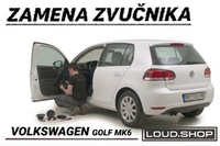 Komplet Zvučnika za Volkswagen Golf 6