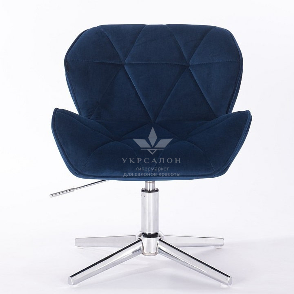 Стільчик клієнта Paris velor cross