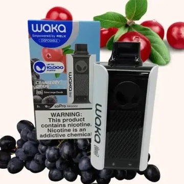 Waka so pro 10k- Cranberry grape (7-9%)
