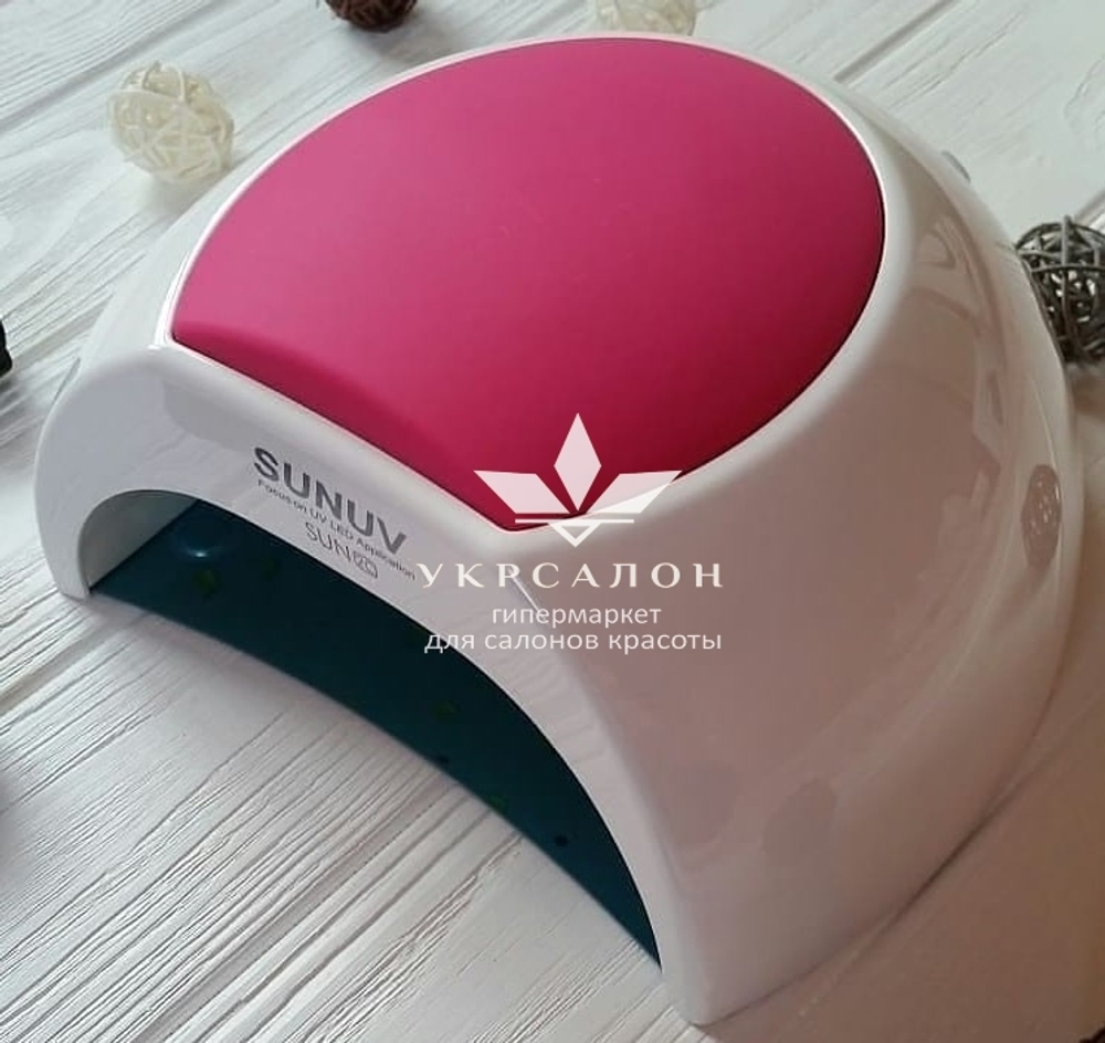 Лампа для манікюру LED + UV Sun 2с, нового покоління з кварцовими діодами, 48 Вт