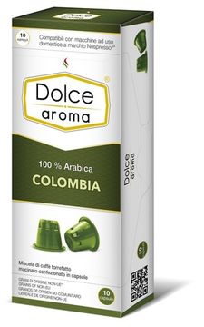 Кофе в капсулах Nespresso Dolce Aroma Colombia 10шт