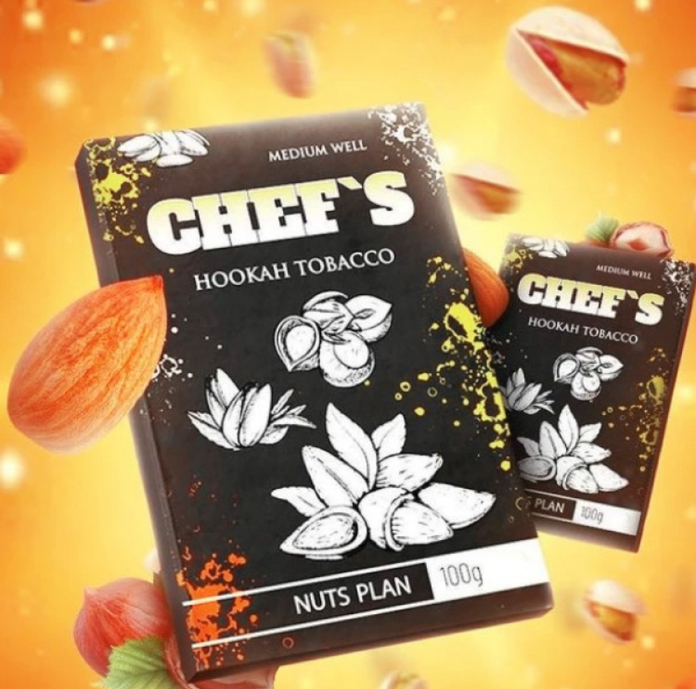 Табак для кальяна Chef’s Nuts Plan (Марципан Орешки)