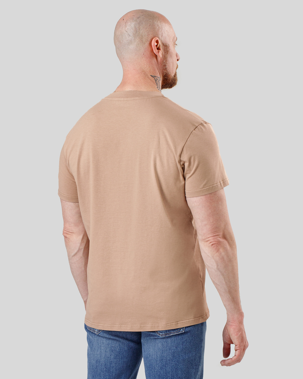 Футболка чоловіча бежева (арт. 7462300605)