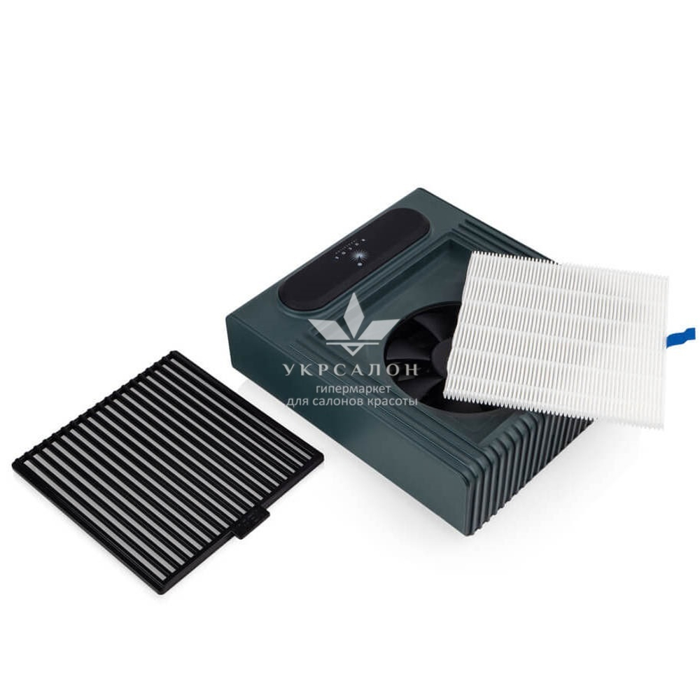 Витяжка для манікюру з Hepa фільтром Bucos Cyclone V1 Green (оригінал)