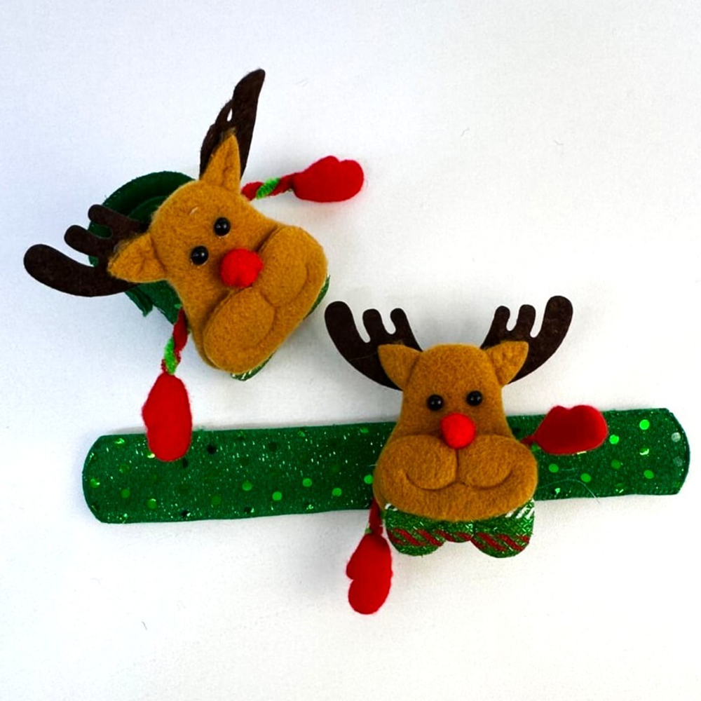 Браслет клипса Новогодний Олененок