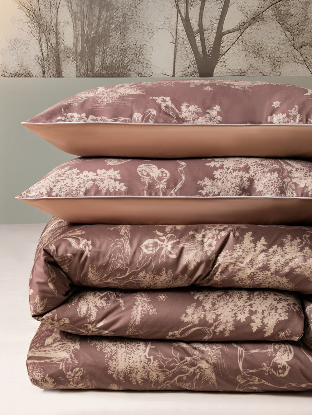 Комплект постельного белья Сатин Премиум CPA049