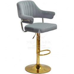 Стільчик для візажу Jef velor Gold