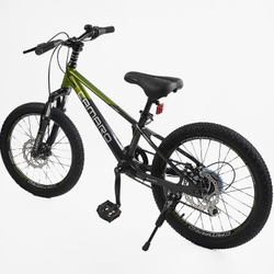 Детский спортивный велосипед 20 дюймов Corso Camaro магниевый, оборудование Shimano