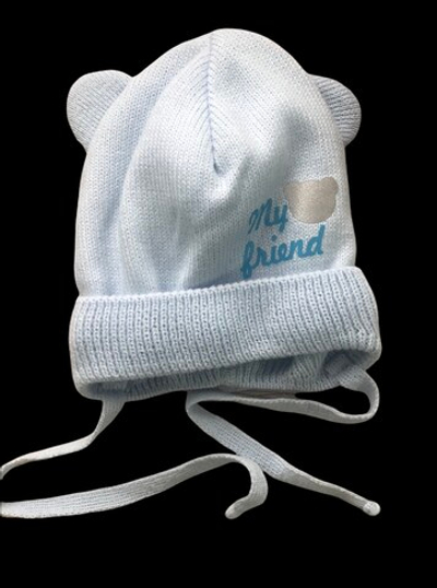 Шапочка "My friend", акрил ТМ "Grans" (р. 38-40)