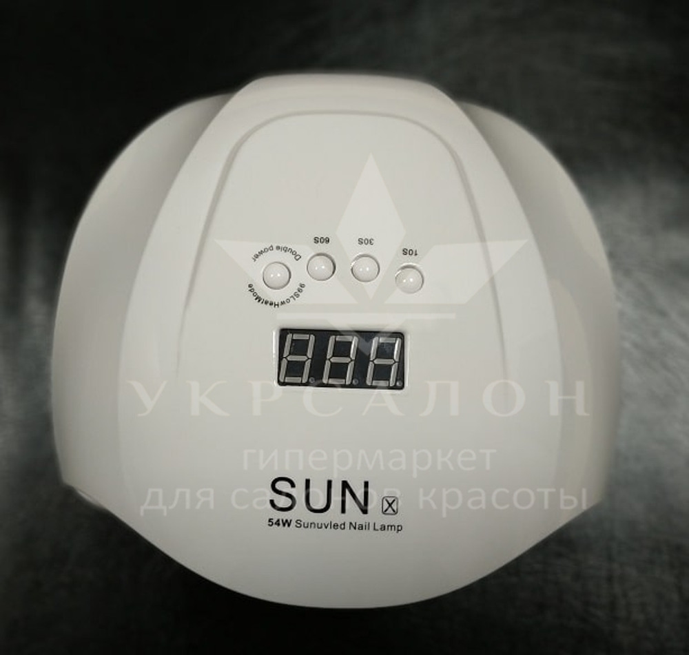 Лампа для маникюра LED+UV Sun X белая