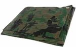 Тент универсальный 10х12 от дождя и снега, затеняющий 90г./м2 (камуфляж)