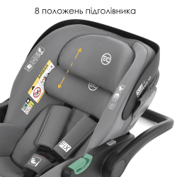 Автокресло бебикокон El Camino ME 1110 i-FIX
