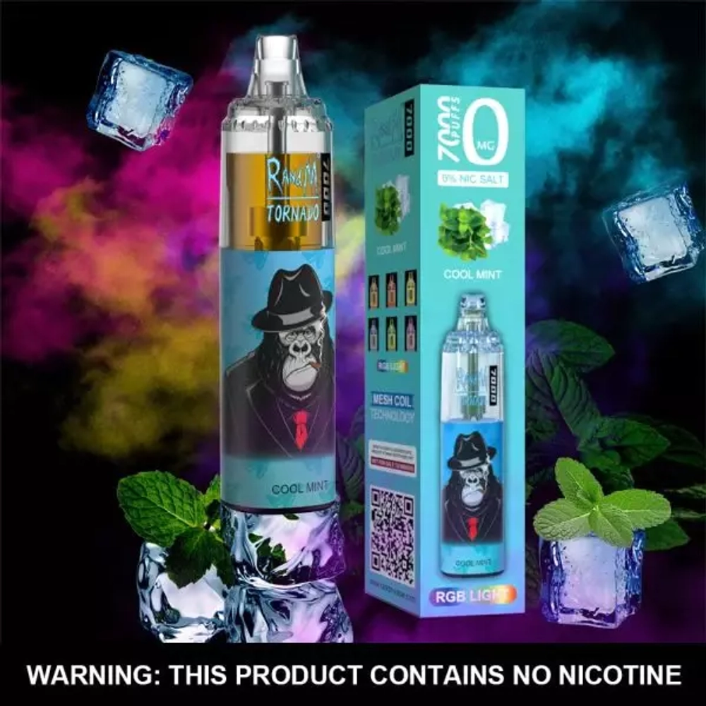 RandM Tornado 7000 Cool Mint 5% nic