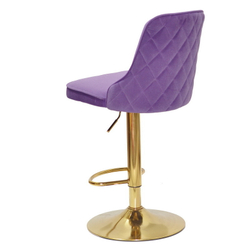 Стільчик для візажу Adamo velor Gold