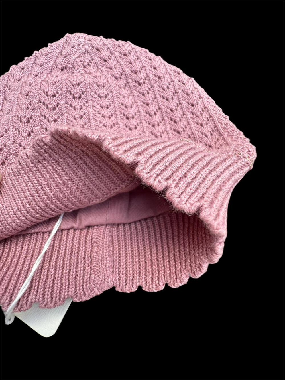 Шапочка "Ажур", бавовна ТМ "Fixoni" (р. 36-38)