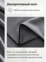 Комплект постельного белья Однотонный Сатин Элитный OCE014